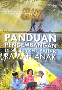 Image of Panduan Pengembangan Desa dan Kelurahan Ramah Anak