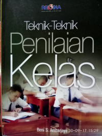 Image of Teknik-Teknik Penilaian Kelas