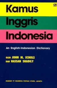 Image of Kamus Inggris Indonesia An English-Indonesian-Dictionary