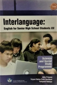 Image of Interlangunge English for Senionr High School Students XII (Science  and Social Study Programme)