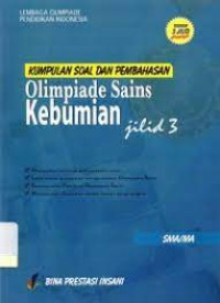 Image of Kumpulan Soal dan Pembahasan Olimpiade Sain Kebumian jilid 3